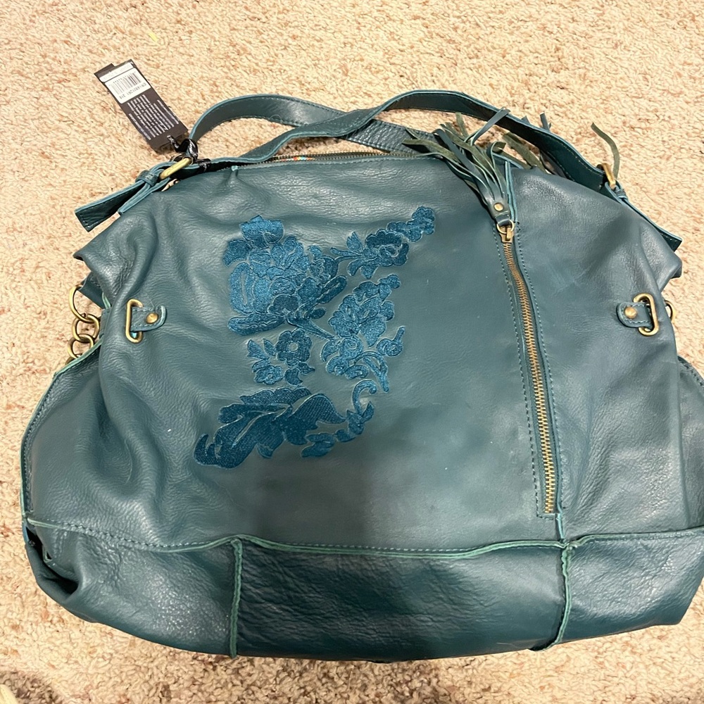 Marco Avané Blue Genuine Leather Purse